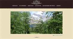 Desktop Screenshot of pension.edlinger.peak.at